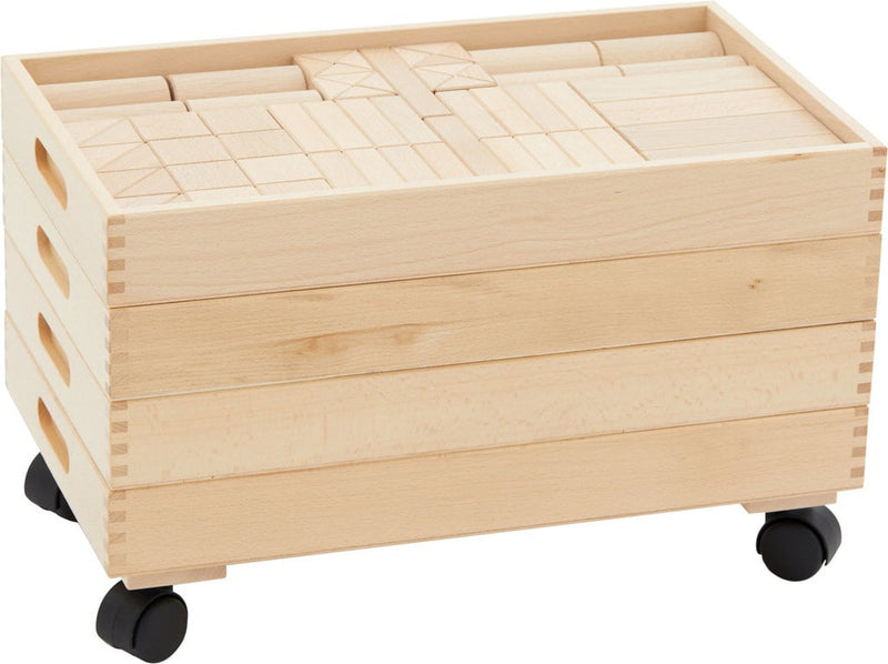 Building blocks trolley 194-piece