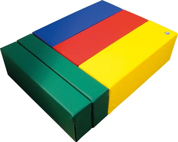 Soft play building blocks set E 5-piece, multiple colors possible!