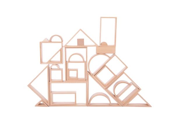 Tickit Natural Architect Set, 28-piece