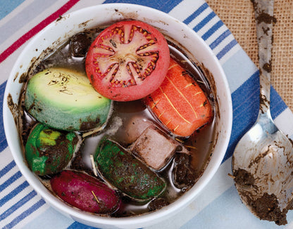 Sensory play food, vegetable