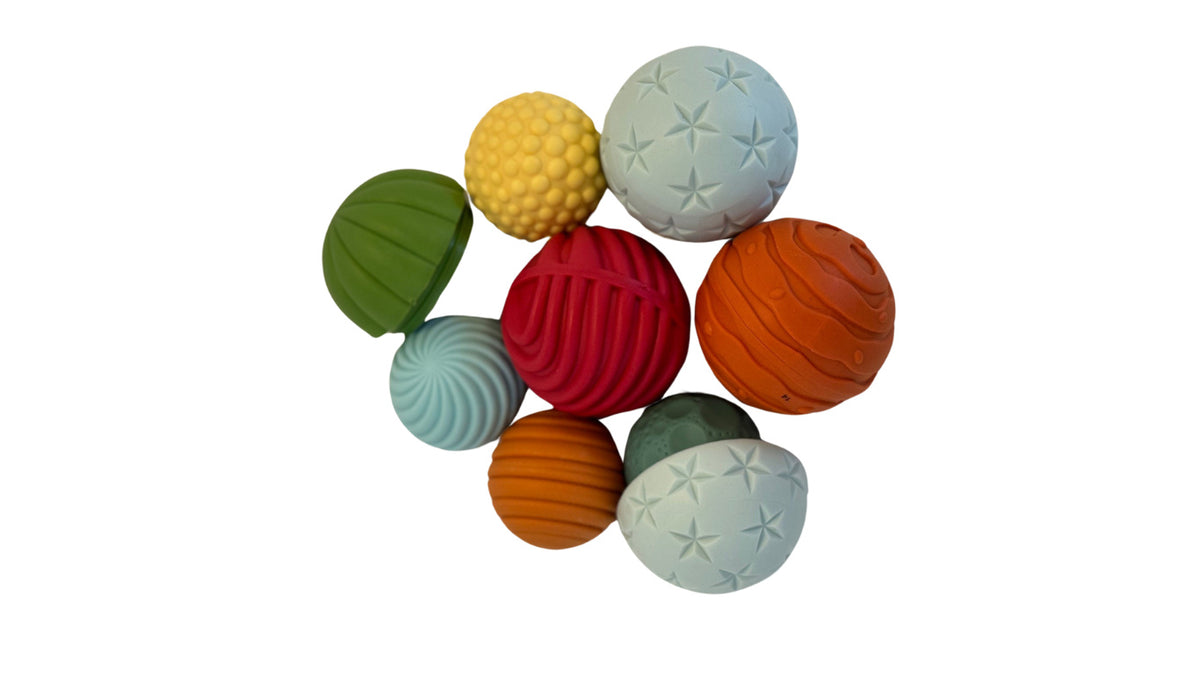 Guidecraft Mix en Match ballen met textuur