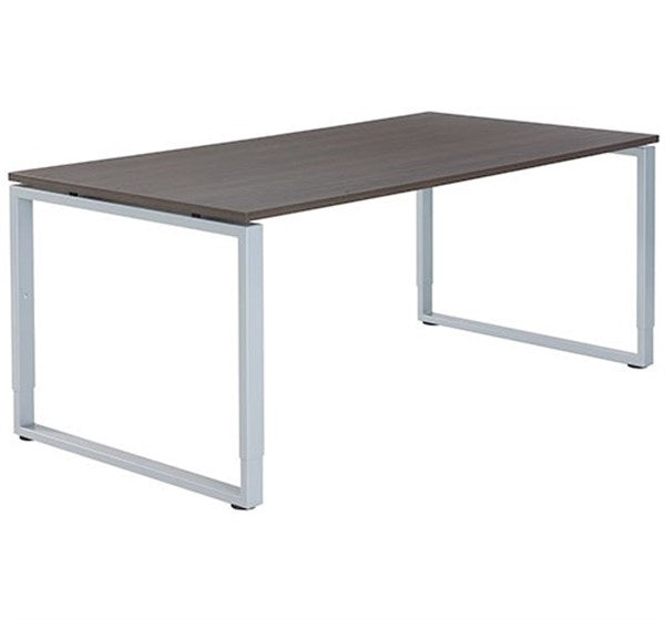 Carre vergadertafel recht poottype B, instelbaar 62-86 cm.