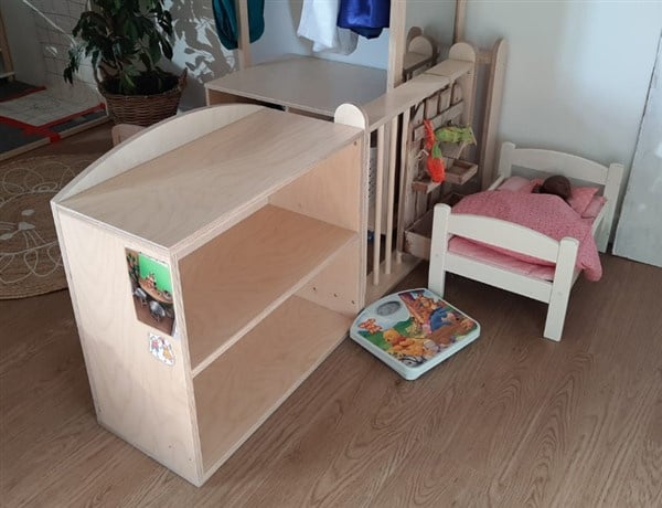 # Cabinet for Spill ground box, birch