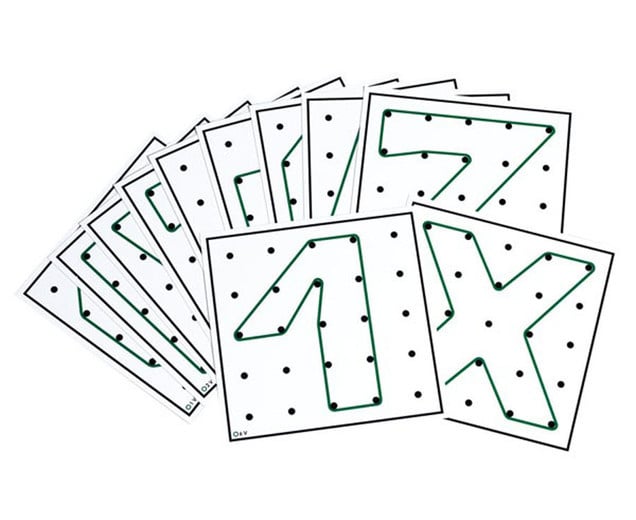 Activity cards geoboard with geospeculum
