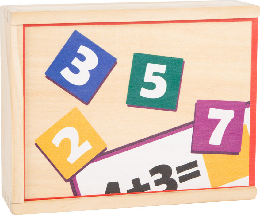 Houten rekenspel tot 10