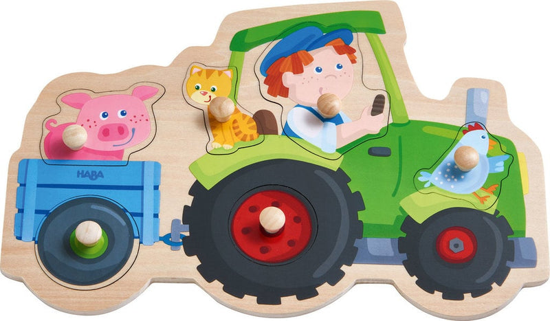 Tractor peg puzzle
