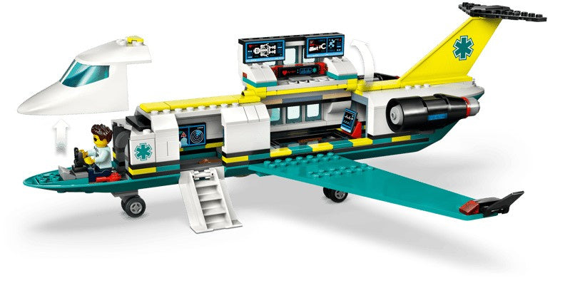 # Lego City Ambulancevliegtuig, 403-delig