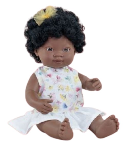Pop Afrikaans meisje, 38 cm