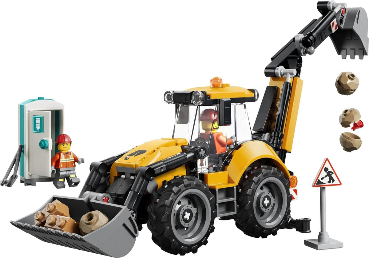 # Lego City Gele Graaflaadmachine