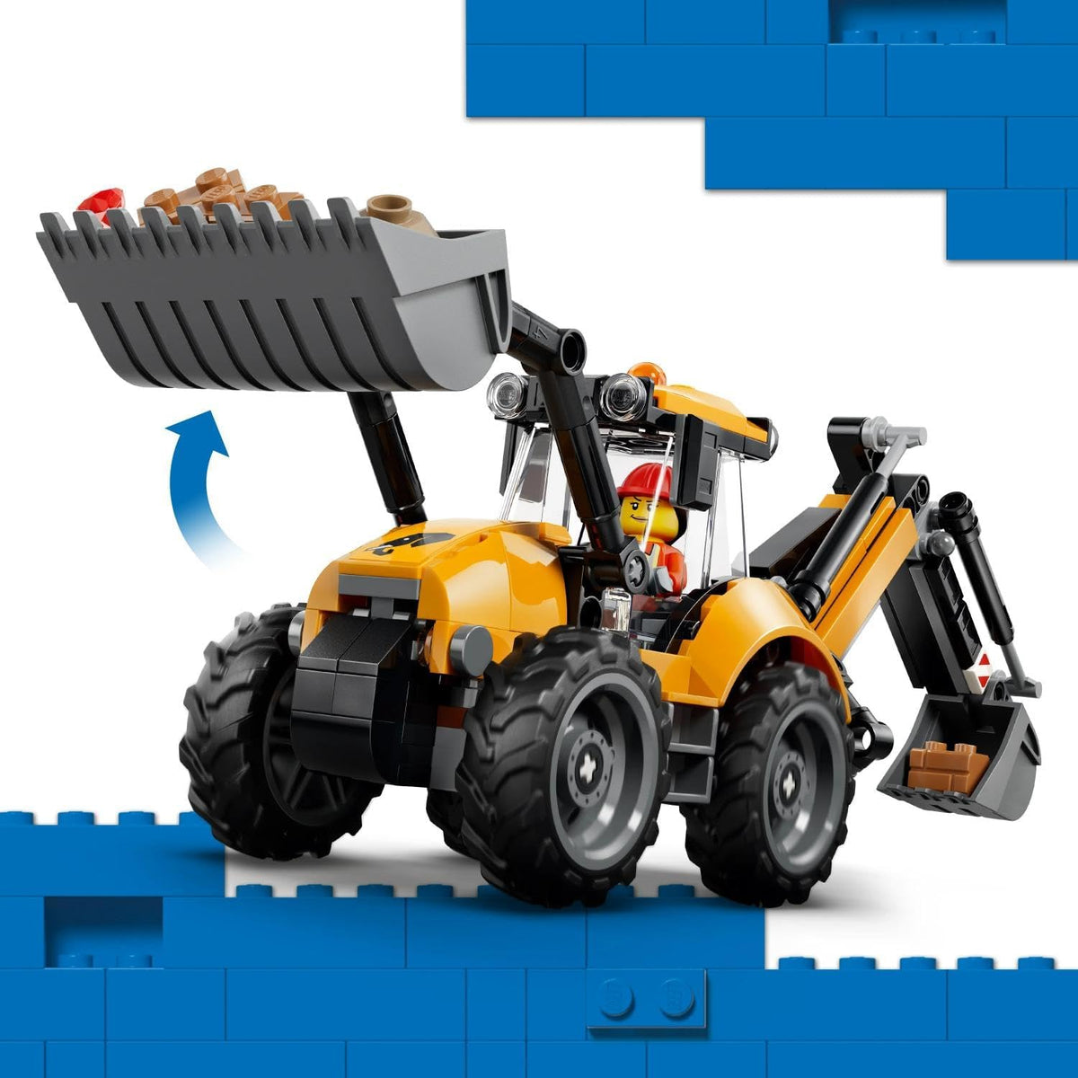 # Lego City Gele Graaflaadmachine