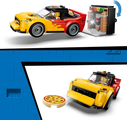 # Lego City Pizzacentrale met voertuigen