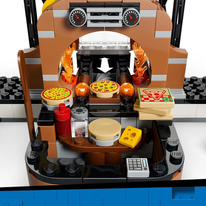 # Lego City Pizzacentrale met voertuigen