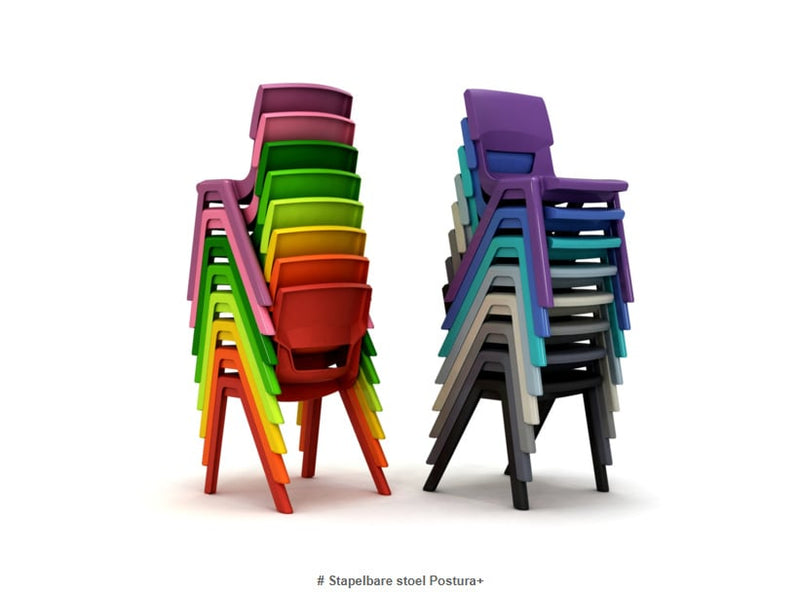 # Stackable chair Postura+