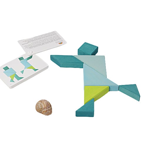 Grimms Tangram turquoise