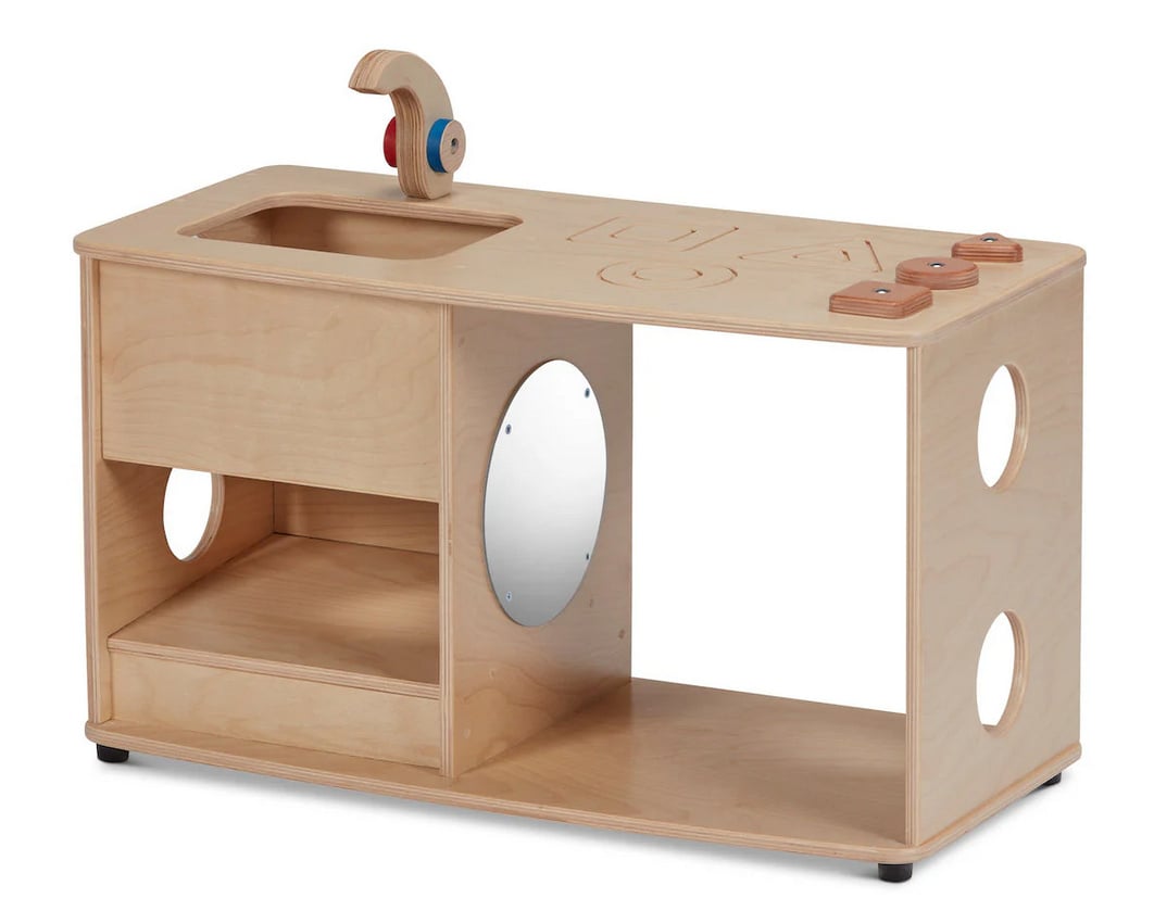 Toddler activity kitchen