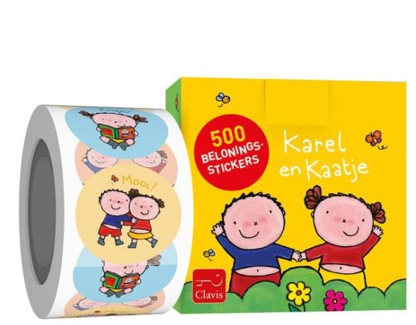 Karel en Kaatje beloningsstickers, 500 stuks