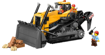 # Lego City Gele bulldozer, 682-delig