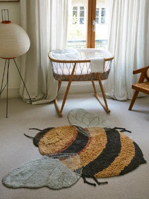 Bee blanket, handmade and washable