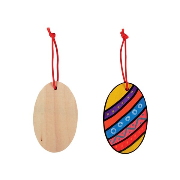 Paasdecoratie, set van 6