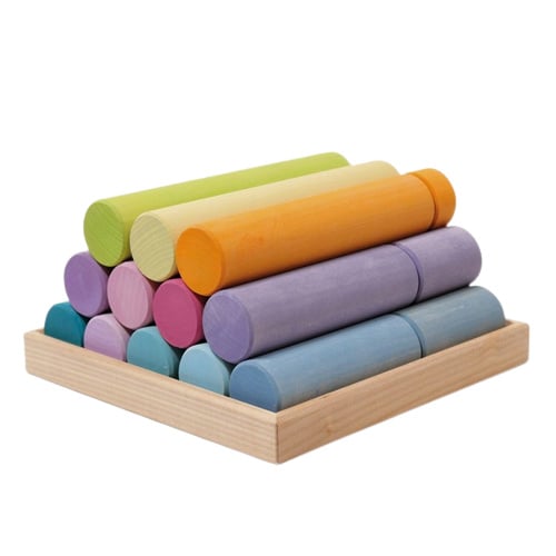 Grimms Constructie rollen pastel