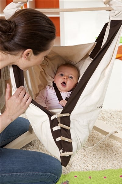 # Baby hammock Kangoo with Carrello stand