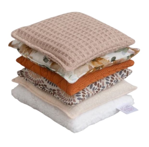 Sensory Beanbags - Terra, 6 pieces