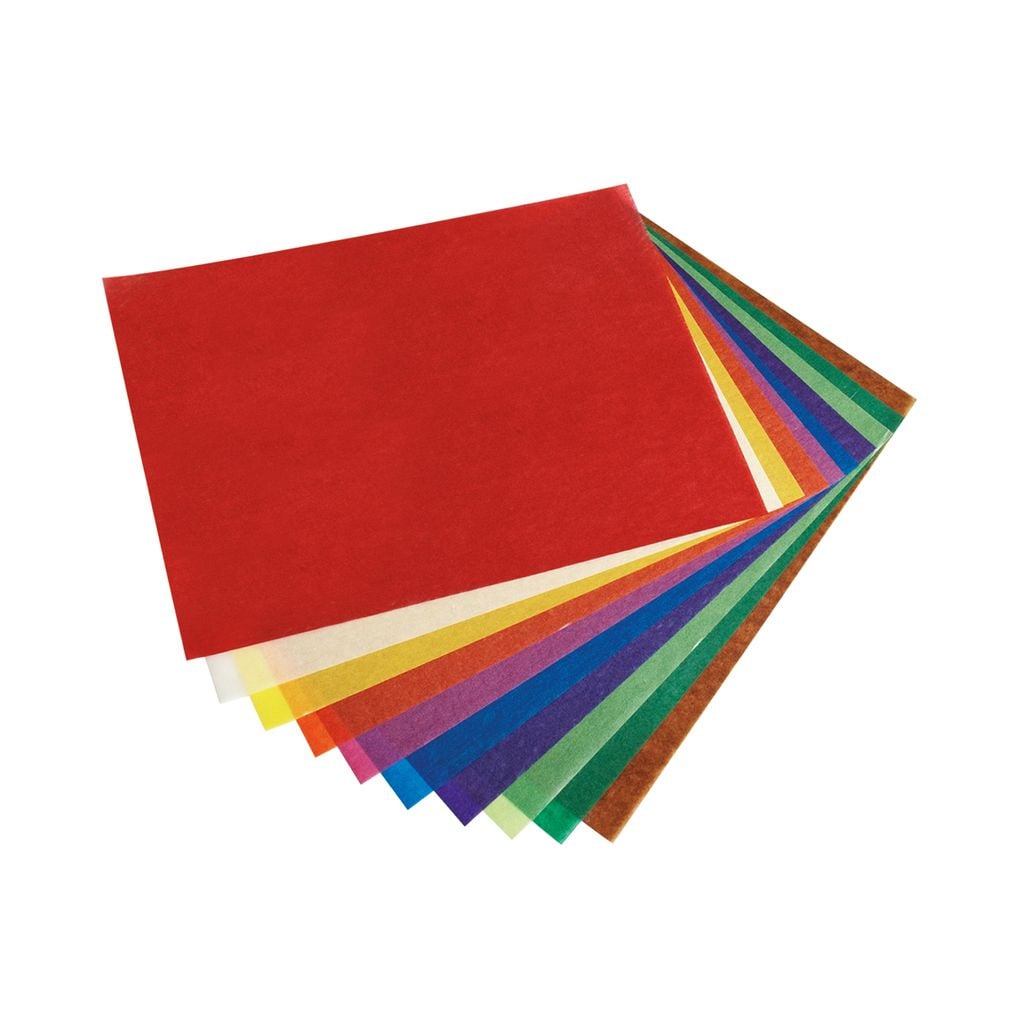 Tracing paper, 18.5 x 29.7 cm, 10 sheets asst.