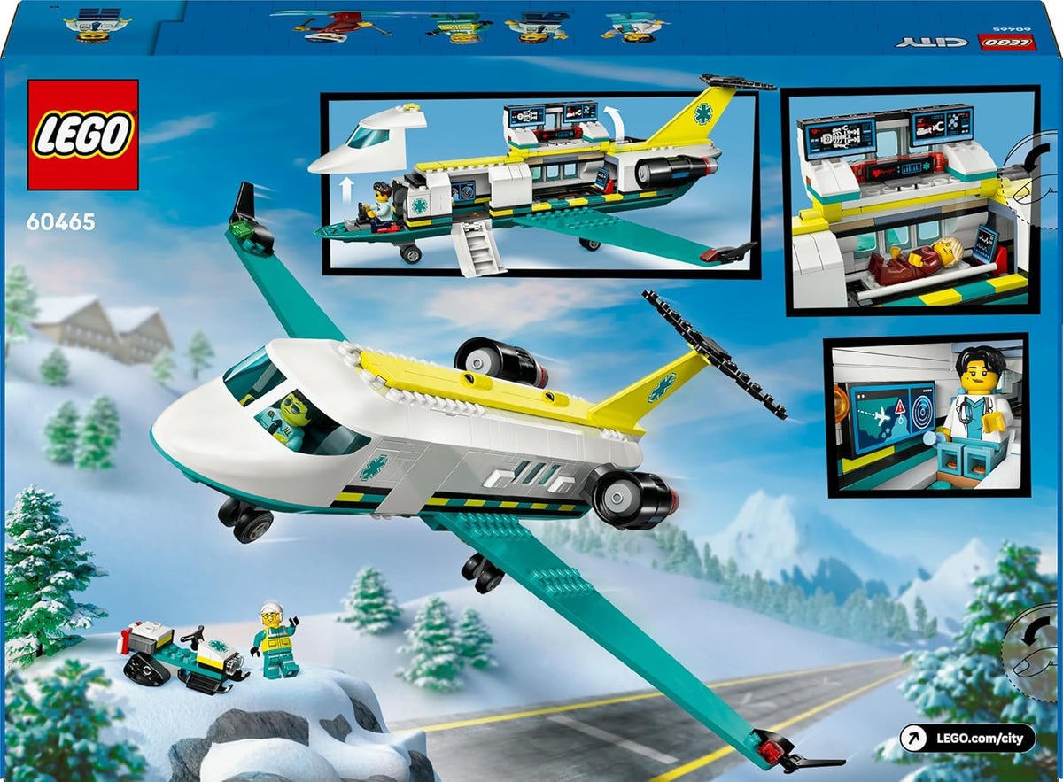 # Lego City Ambulancevliegtuig