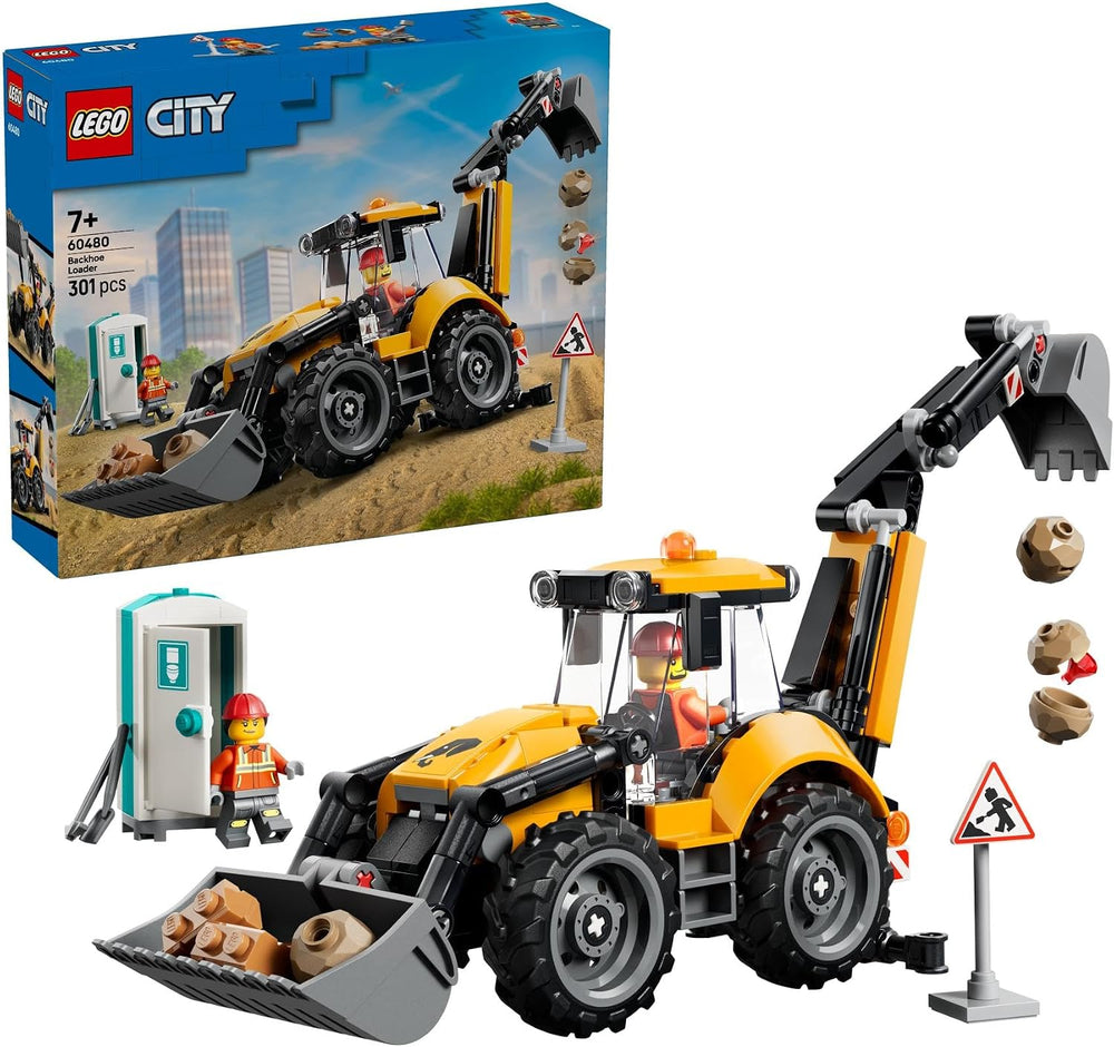 # Lego City Gele Graaflaadmachine