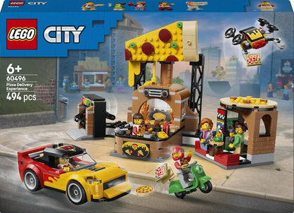 # Lego City Pizzacentrale met voertuigen