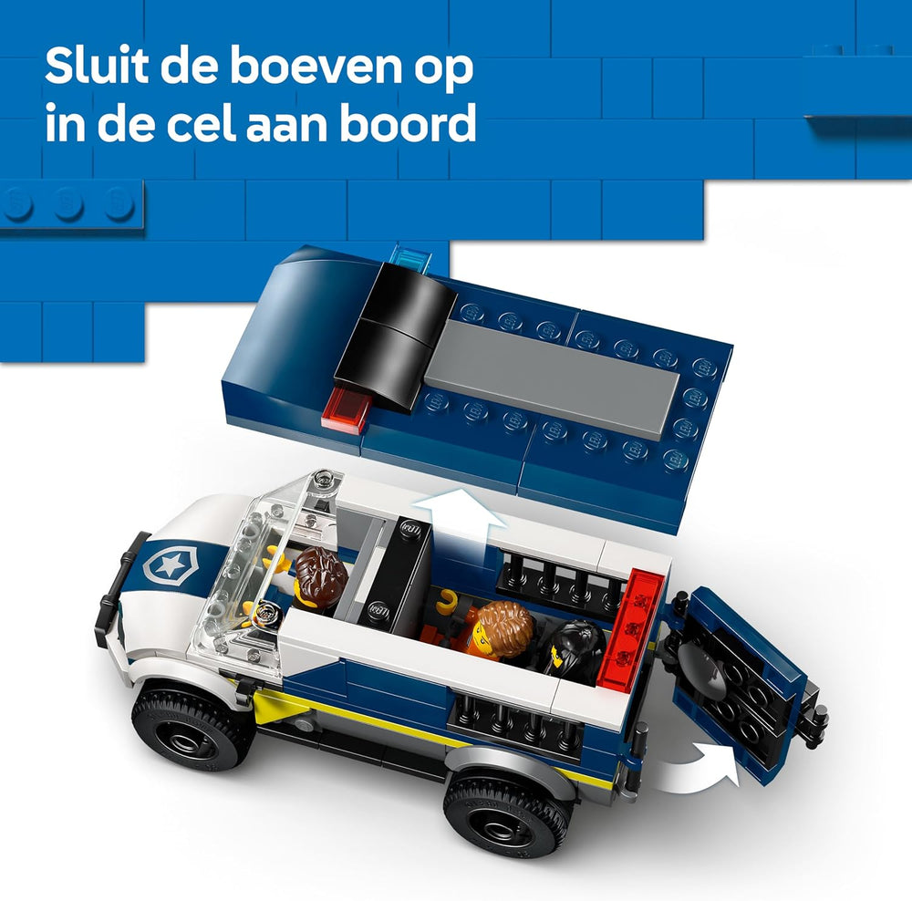 # Lego City Politie Gevangenentransport
