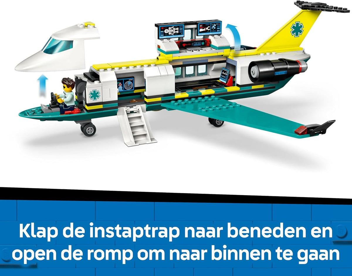 # Lego City Ambulancevliegtuig