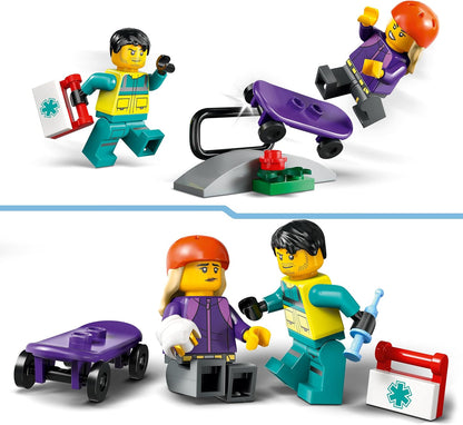 # Lego City Ambulance bouw- en speelset