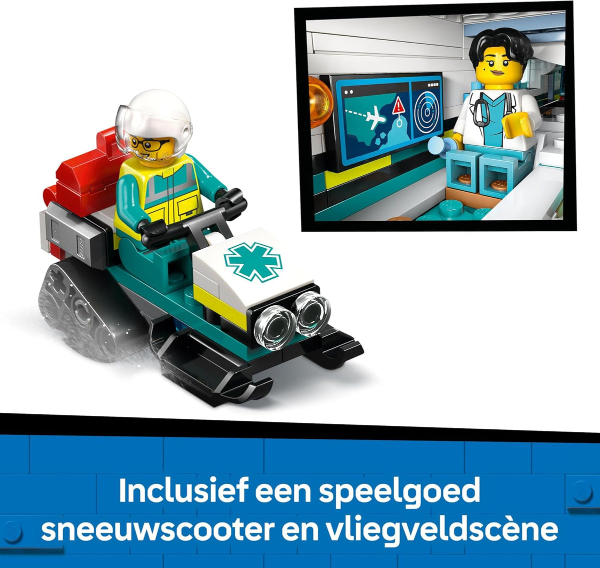# Lego City Ambulancevliegtuig