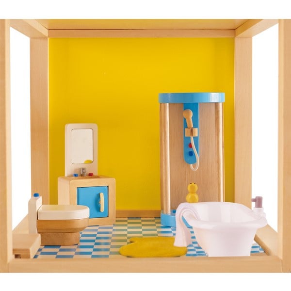 Dollhouse family bathroom