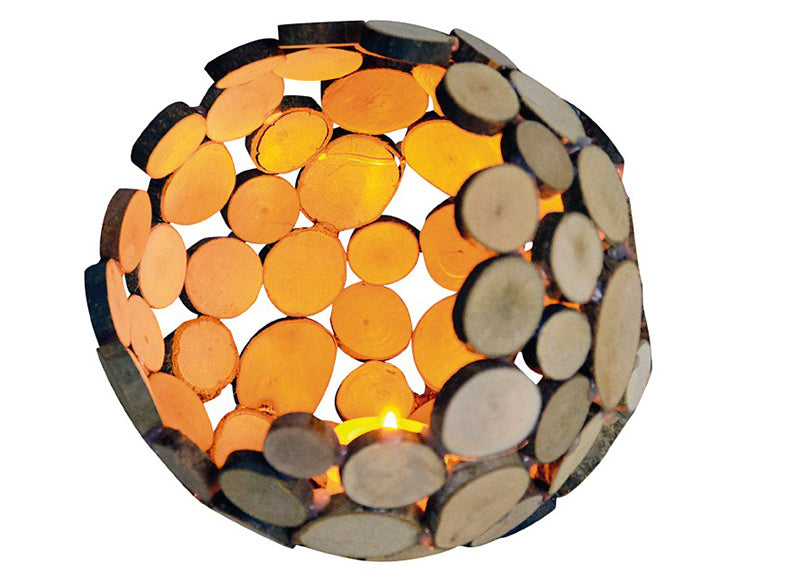 Natural wood slices