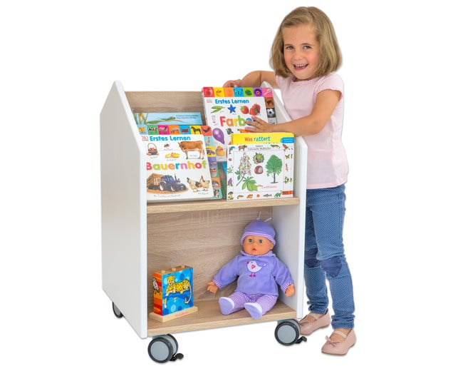 EduCasa verrijdbare boekenwagen