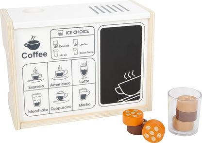 Wooden coffee maker, 9-piece