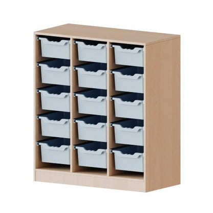 Ergotray classroom cabinet with 15 drawers (L)