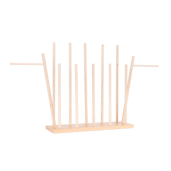 Standaard voor 12 handpoppen