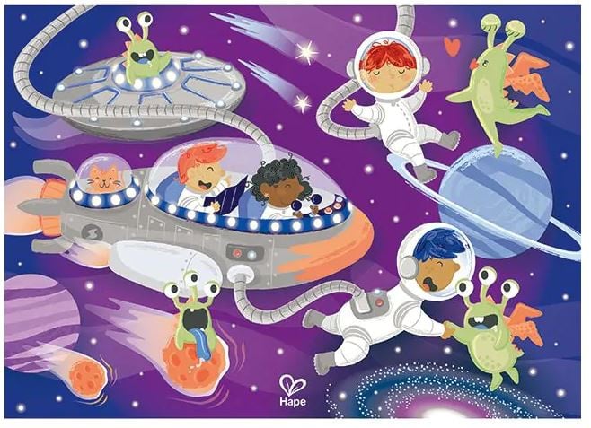 Space friends puzzle