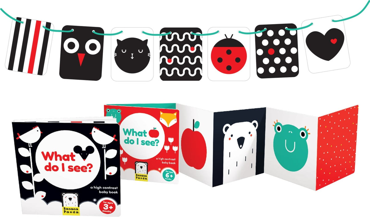 Banana Panda High Contrast Baby Pack +0 +3m +6m