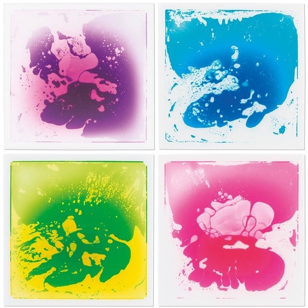 Sensory floor tiles, set of 4
