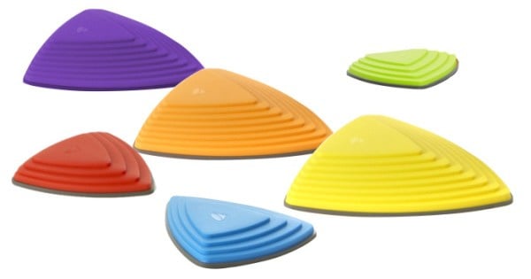 Rivierstenen set van 6 - Vibrant