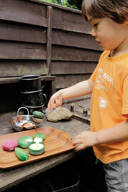 Sensory play food, vegetable