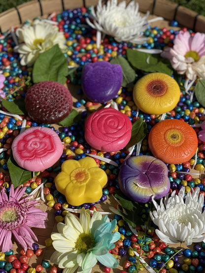 Sensorische speelstenen, bloemen