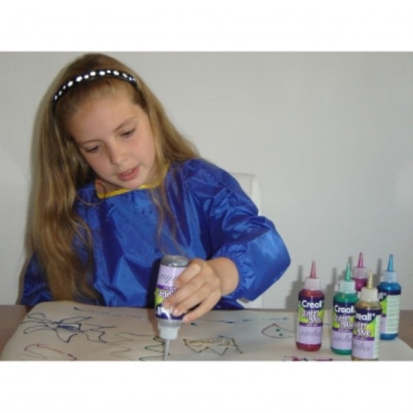 Creall glitter glue 100 ml, assorted set of 6