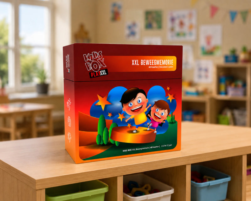 Kidsbox Play XXL Movement Memory Game, 40 cards