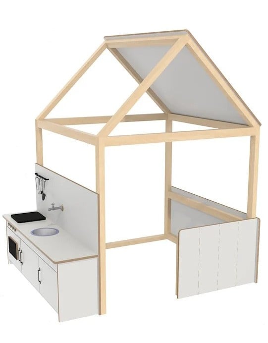 # Playhouse kitchen L-side