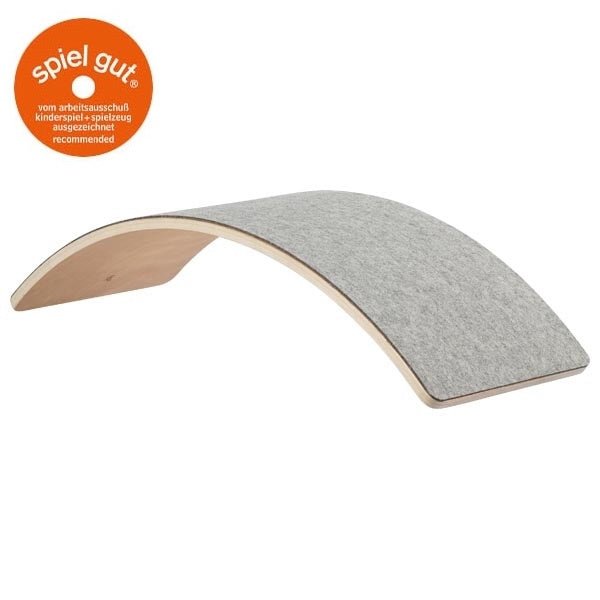 Balance Board Naturel met vilten toplaag